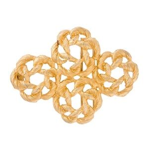 Vintage America Gold Woven Belt Loop